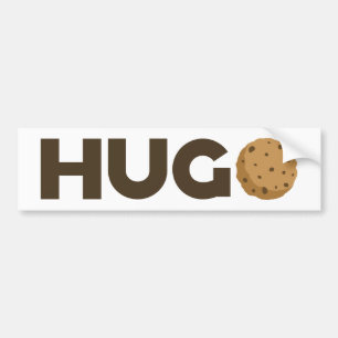 Voiture autocollant de pare-chocs Hugo cookie