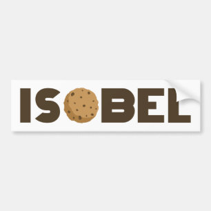 Voiture autocollant de pare-chocs Isobel
