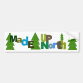 Voiture Autocollant de pare-chocs nord (Devant)