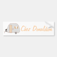Autocollant de pare-chocs pour propriétaire de car