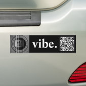 Voiture Autocollant de pare-chocs Uke Tribe Vibe (En voiture)