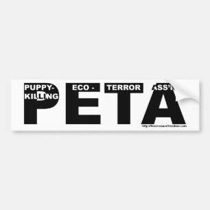 Voiture Autocollant de PETA