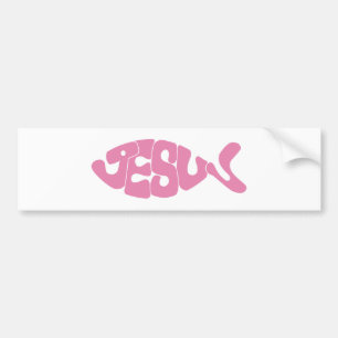 Voiture Autocollant de poissons de Jésus