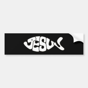 Voiture Autocollant de poissons de Jésus