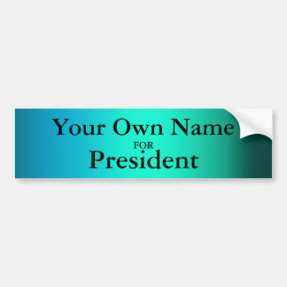Voiture Autocollant de président