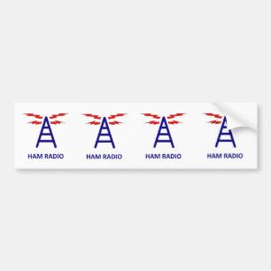 Voiture Autocollant de radio-amateur
