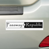 Voiture Autocollant de République de Pasaway (En voiture)