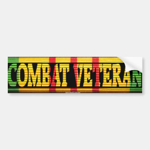 Voiture Autocollant de ruban du vétéran VSM de combat du