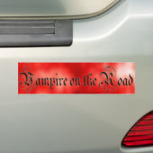 Voiture Autocollant de vampire (En voiture)