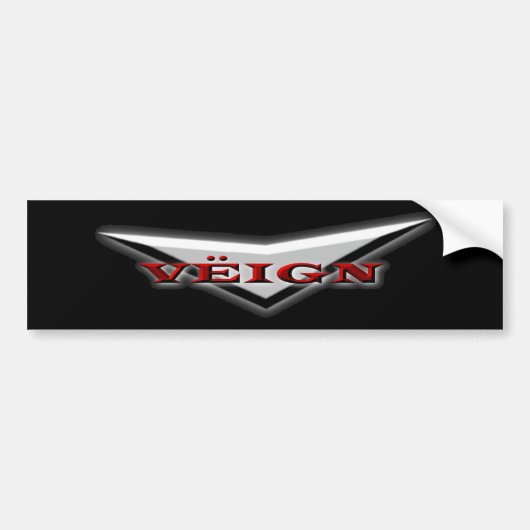 Voiture Autocollant de VEIGN (Devant)