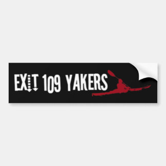 Voiture Autocollant de Yakers Bumber de l'annuler 109