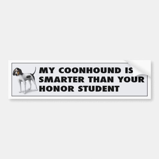 Voiture autocollant d'honneur de bluetick (Devant)