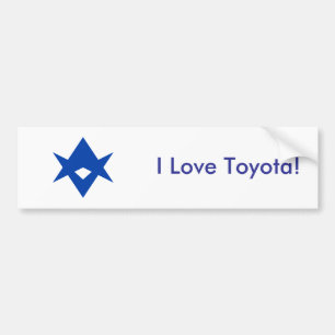 Voiture Autocollant Drapeau de Toyota City, Japon