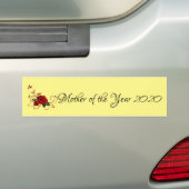 Voiture Autocollant Mère de l'année 2020 (En voiture)