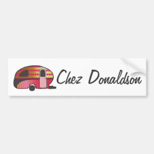 Voiture Autocollant pare-chocs du propriétaire de la carav