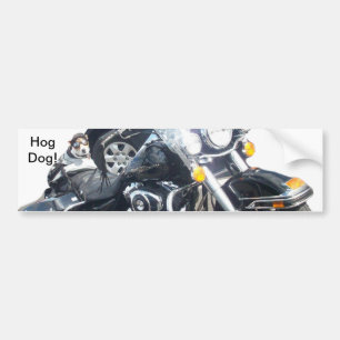 Voiture Autocollant pare-chocs pour chien de porc