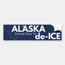 Autocollant politique de l'Alaska