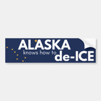 Voiture Autocollant politique de l'Alaska