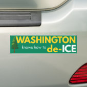 Voiture Autocollant politique de Washington (En voiture)