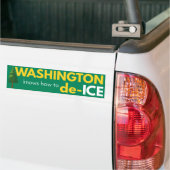 Voiture Autocollant politique de Washington (Sur camion)