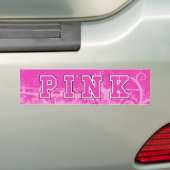 Voiture Autocollant rose de conscience (En voiture)
