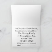 Voiture avec des trucs Nouvelle carte d'adresse (Intérieur)