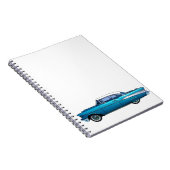 Voiture classique 1957 Chevy BelAire carnet person (Côté Droit)