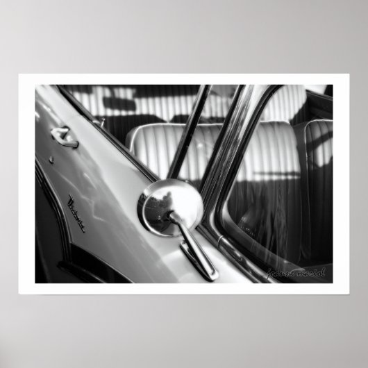 Voiture classique 67 Poster Print (Devant)