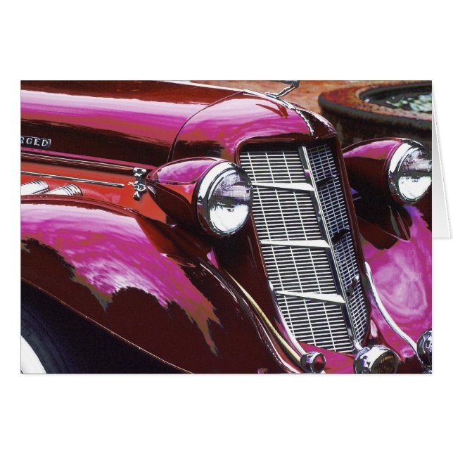 Voiture classique : Auburn (Devant horizontal)