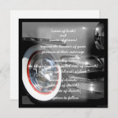 voiture classique Invitation (Devant / Derrière)