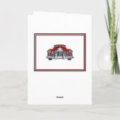 Voiture classique pour un type classique Carte d'a (Dos)