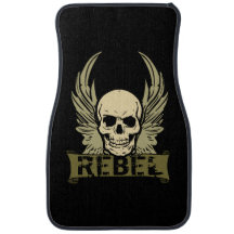 Crâne rebelle avec les tapis avant automatiques de