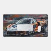 Voiture de course supercar Orange GTR (Clavier et souris)