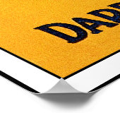 Voiture de course vintage Poster : Darracq Annonce (Coin)