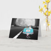 Voiture de mariée et de chambre avec carte de Plei (Fleur jaune)