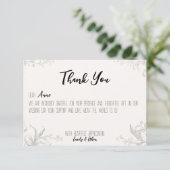 Voiture de Merci Mariage personnalisée simple et m (Debout devant)