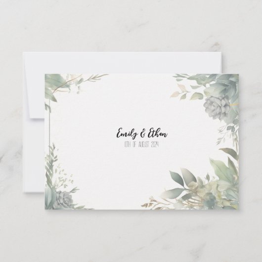 Voiture de Merci Mariage personnalisée simple et m (Dos)