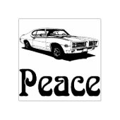 Voiture de muscle de la Paix 1960s tampon (Impression)
