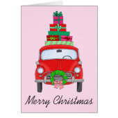 Voiture de Noël classique (Devant)