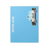 Voiture de police classique avec Bloc-notes Siren  (Tourné)