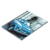 Voiture de police de Fiat 500 dans le carnet de (Côté gauche)