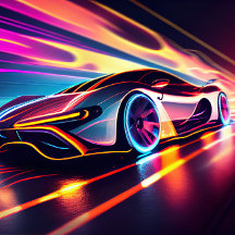 Voiture de sport 2 Jigsaw Puzzle