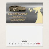 Voiture de sport Auto Logo| Métallique| Fidélité (Devant & derrière)