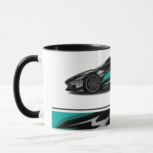 Voiture de sport Café Mug à deux tons (Gauche)