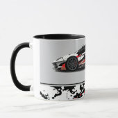 Voiture de sport Café Mug à deux tons (Gauche)
