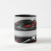 Voiture de sport Café Mug à deux tons (Centre)