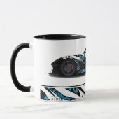Voiture de sport Café Mug à deux tons (Gauche)