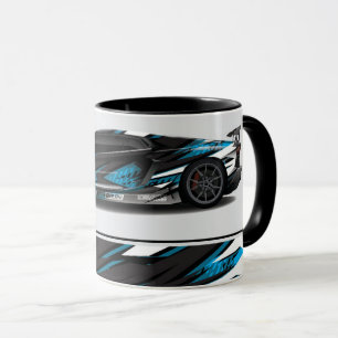 Voiture de sport Café Mug à deux tons