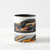 Voiture de sport Café Mug à deux tons (Centre)