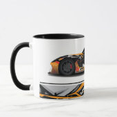 Voiture de sport Café Mug à deux tons (Gauche)